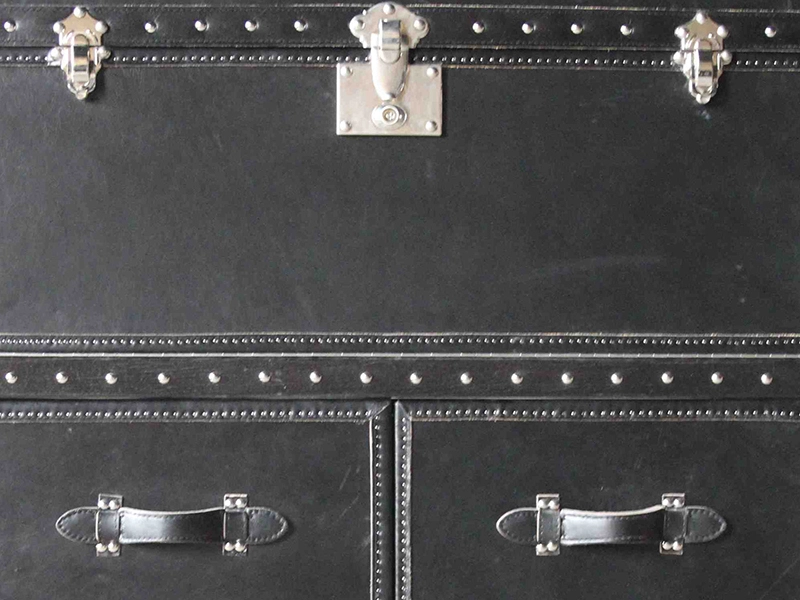 Aluminium Chest Double Drawers Dresser 1