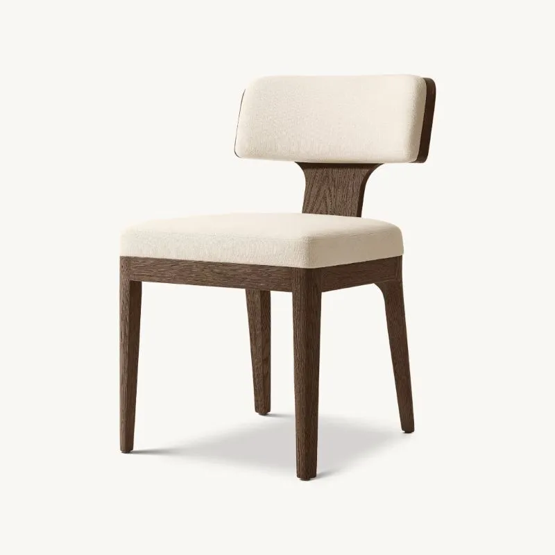 Dining Chair, solid wood dining chair, vinyl upholstered chair, durable dining seating