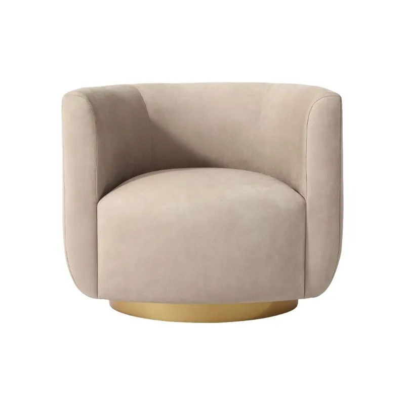 كرسي دوار، كرسي دوار من الجلد النباتي، كرسي بقاعدة معدنية، مقاعد مكتبية حديثة