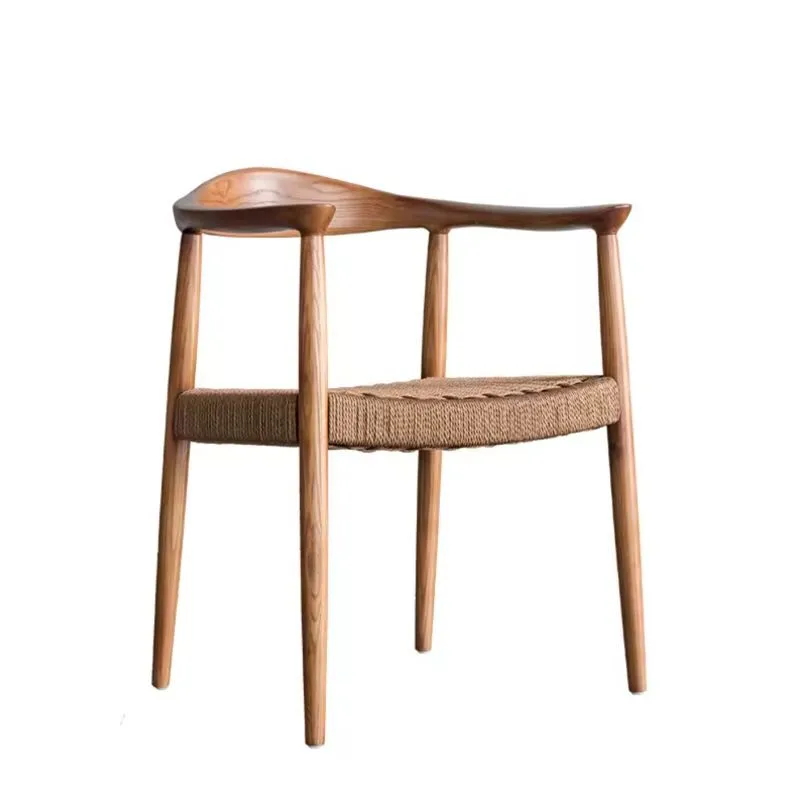 كرسي، كرسي بذراعين من خشب الرماد، كرسي خشبي داخلي