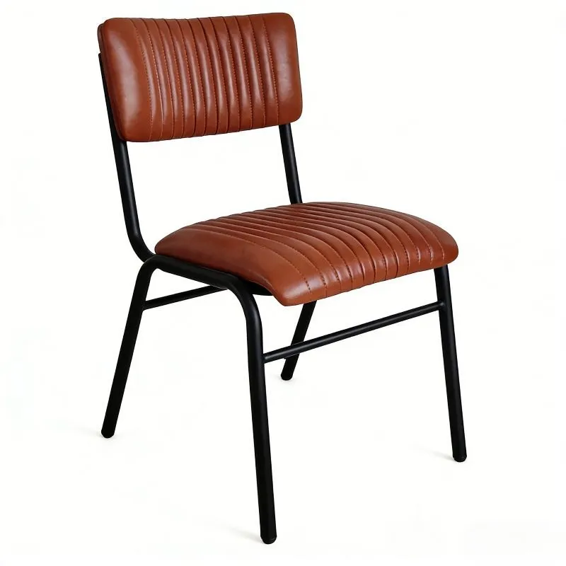 Dinning Chair, PU leather dining chair, metal leg dining chair, modern dining furniture