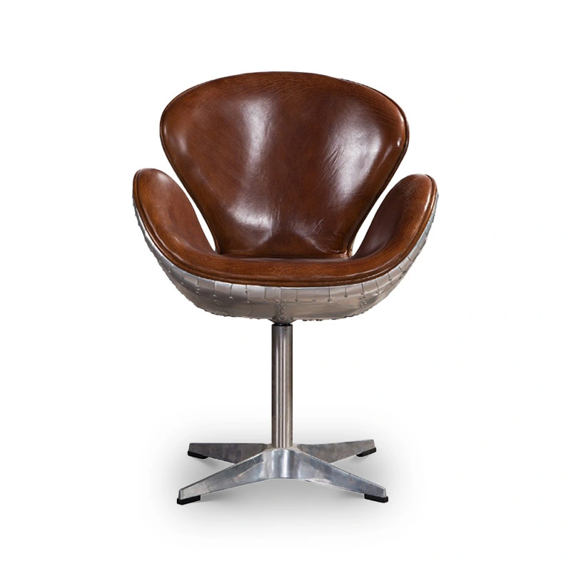 Defaico Swivel Petal Chair