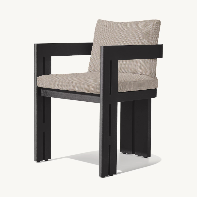 aluminum outdoor armchair