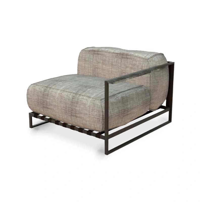 outdoor aluminum sofa