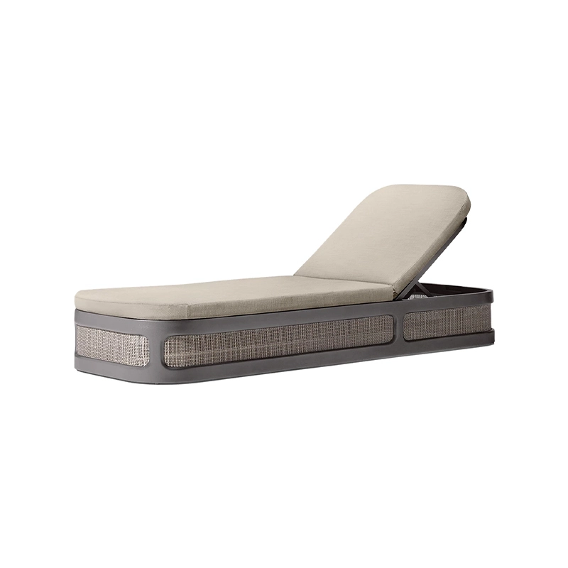 Verstellbare Aluminium-Chaise