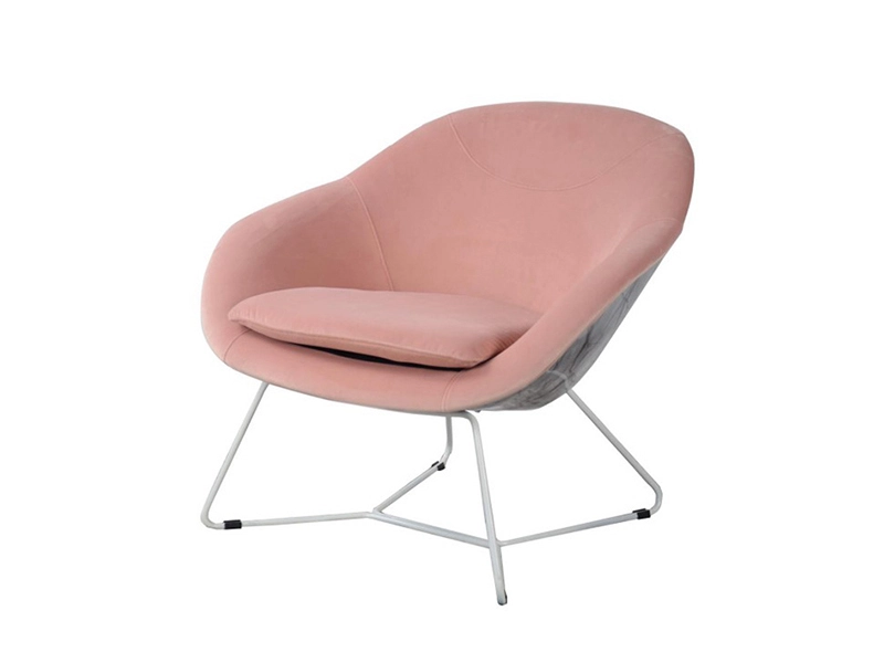 Wholesale Relaxing Fabric Upholstered Leisure Lounge Chairs With Arms 1