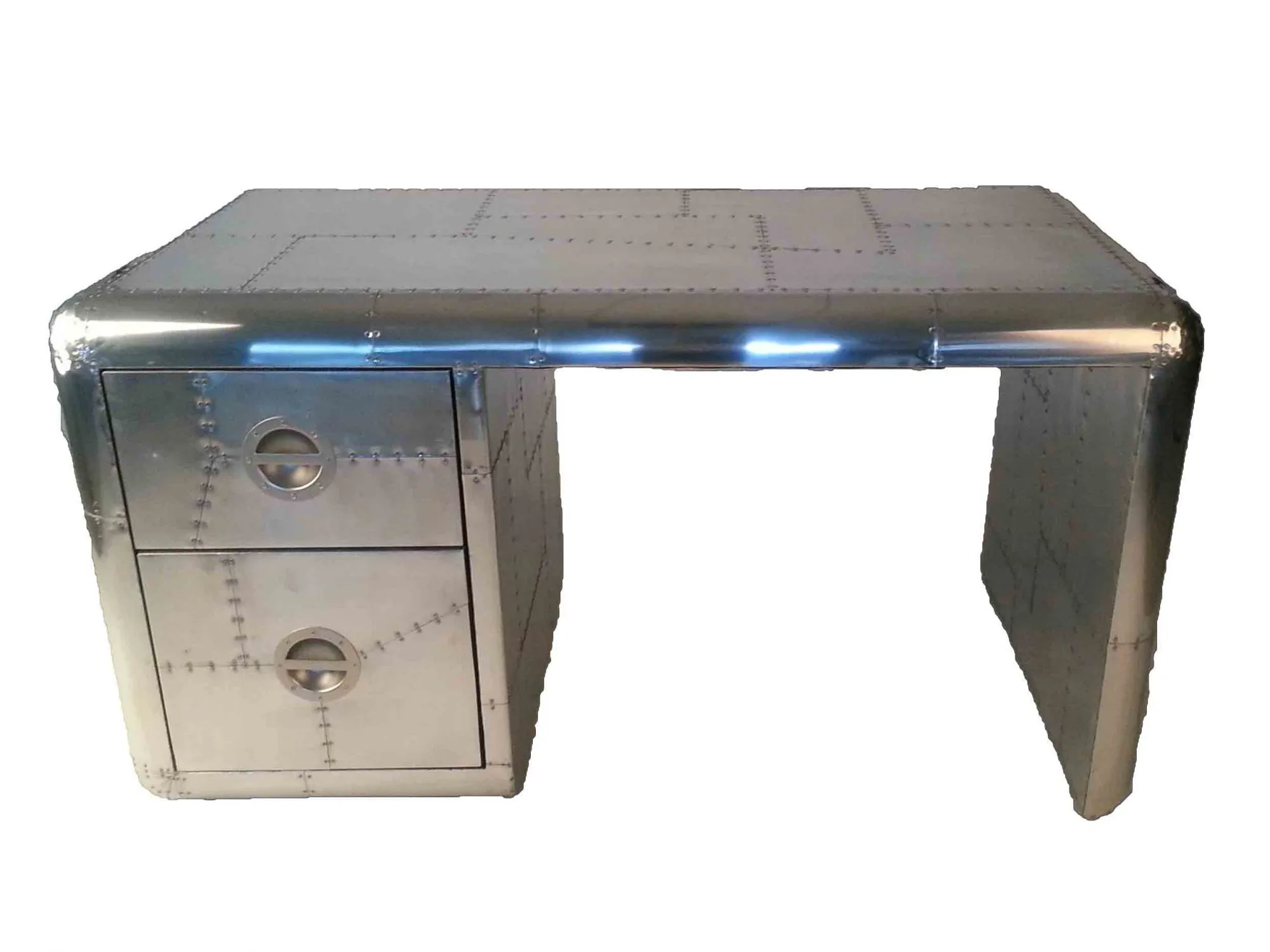 Aviation Aluminum Stitched Office Desk 1
