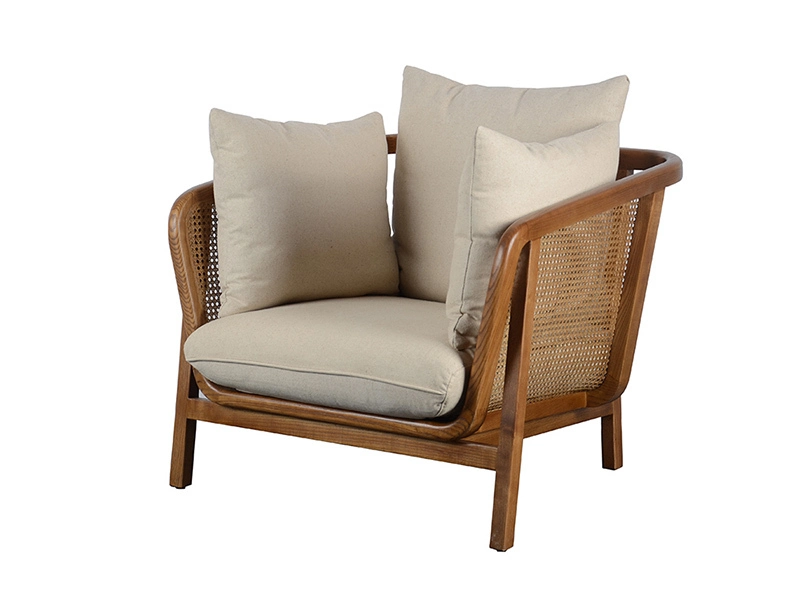 Solid Wood Dining Chair Armrest Nordic Home Modern Simple Leisure Backrest Stool Coffee Shop Negotiation Hotel Chair 1