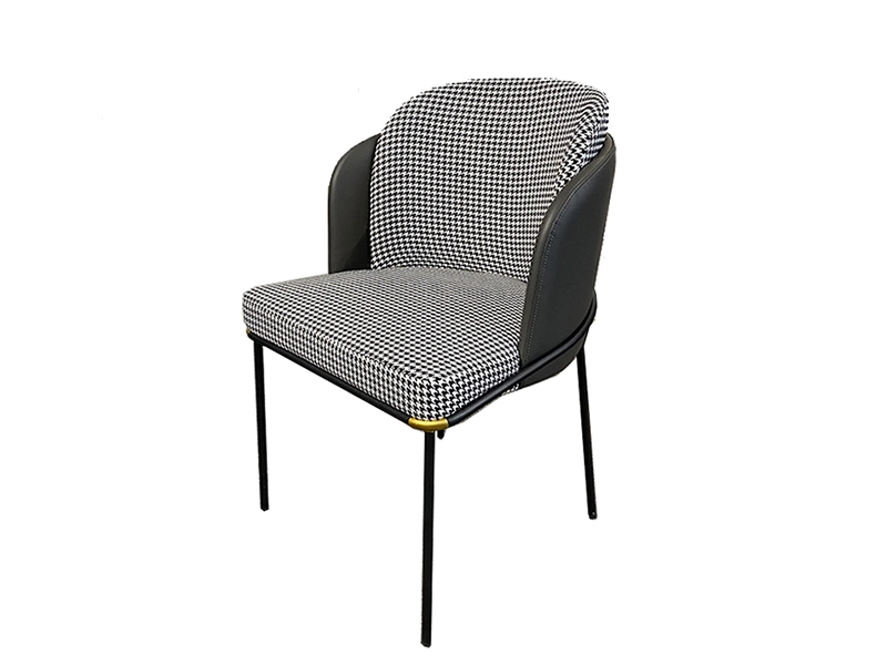 Modern Luxury Fabric dining chair 1