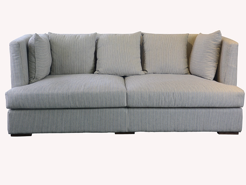 Accent Upholstered New Design Grey Fabric Modern Sofa For Living Room 1