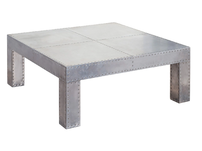 Aluminium Aviator Square Coffee Table 1