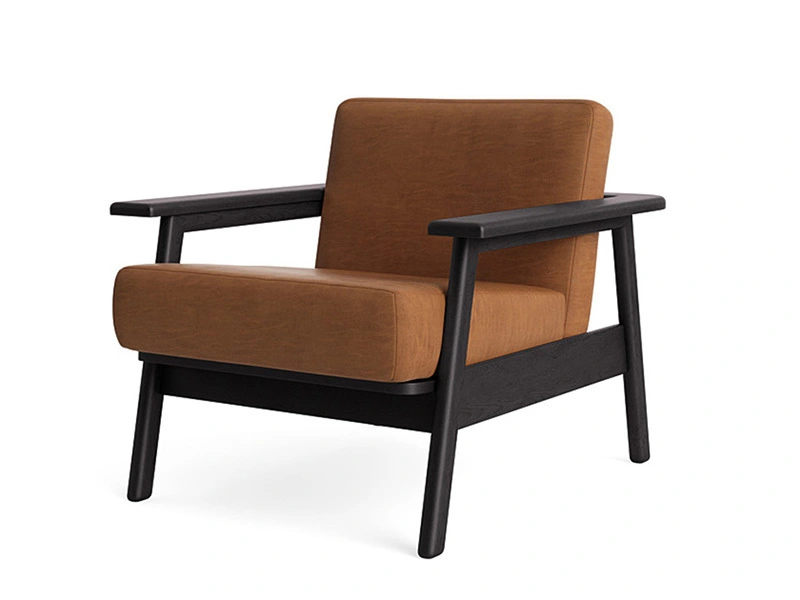 Black Mesa Lounge Chair in Whiskey 1