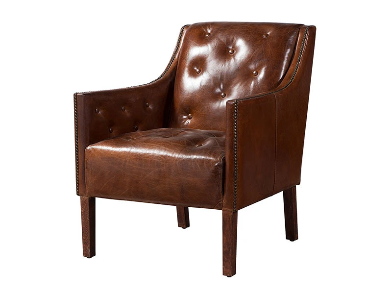 Classic Vintage Button Back Chair 1