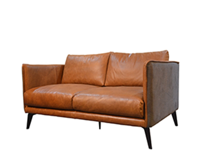 2 Seater European-style New Classical Leather Sofa For Living Room 1