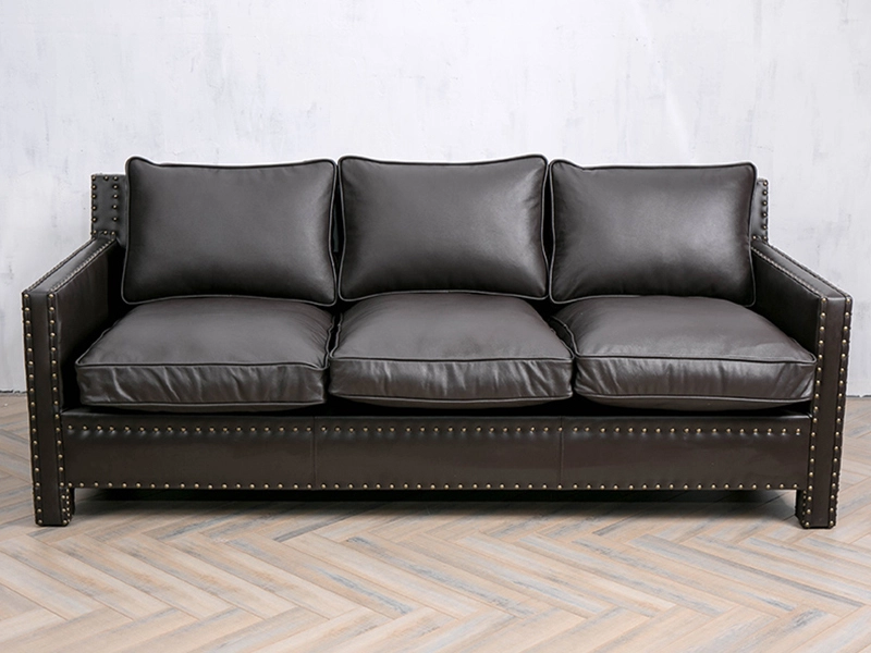 Top China Leather Sofa Furniture Real Leather Sofa luxury sofa for living room 1