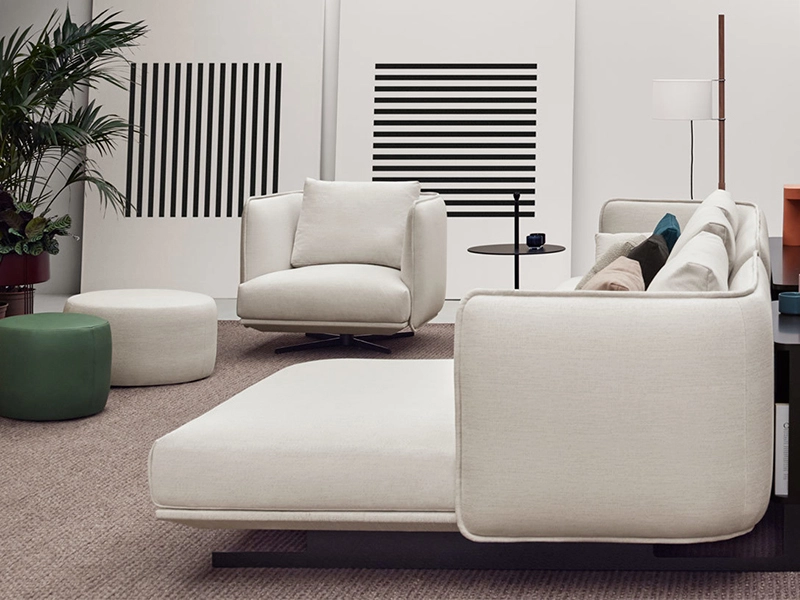 Best Upholstered High Quality Single Lounge Soft Luxury Stylish Accent Customized Fabric Armchair For Living Room 1