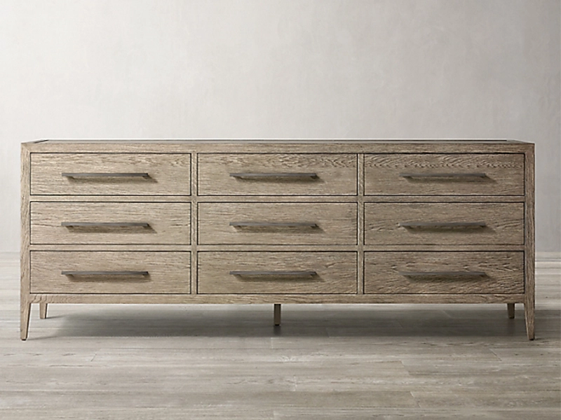 Reclaimed Oak Wood Furniture 9 Drawers Reclaimed Oak Wooden Tv Stand Cabinet Design 1