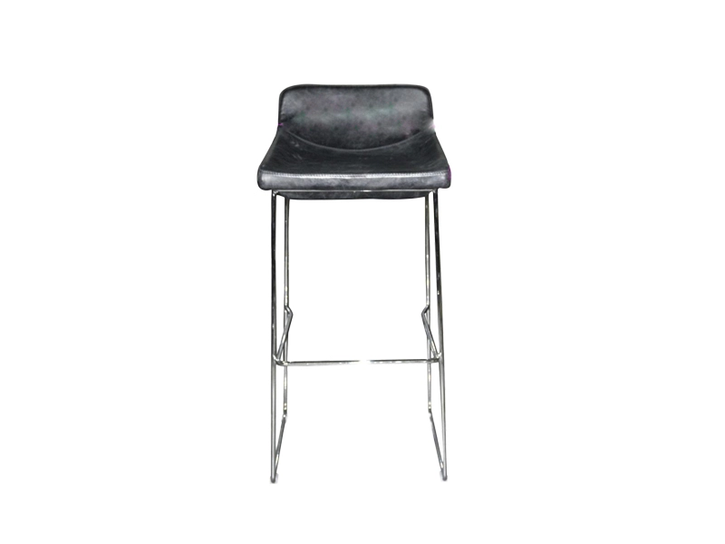 Multiple Materials Black Bar Chair Use In Club Lobby Dining Room Size Customized 1