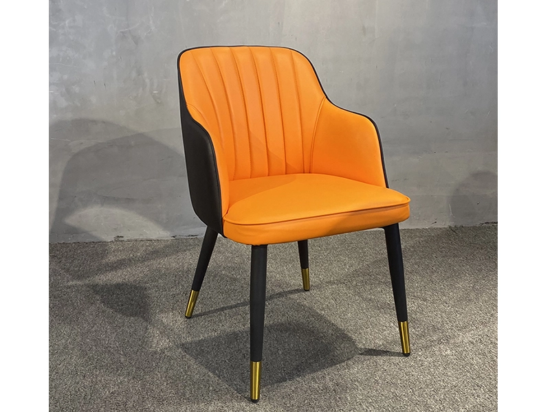 Wholesale Gold Luxury Nordic Cheap Indoor Home Furniture Dining Chair Room Restaurant Dinning Leather Velvet Modern Dining Chair 1