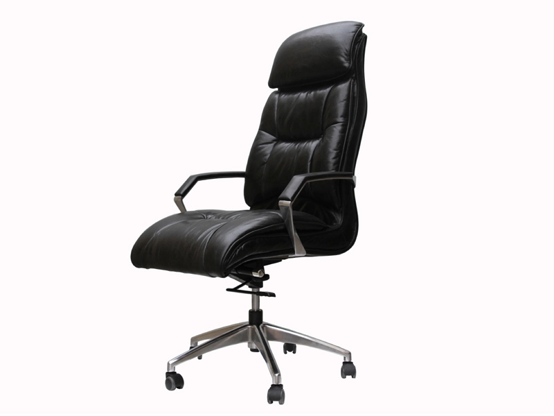 Grain Leather Swivel Executive Office Chair 1