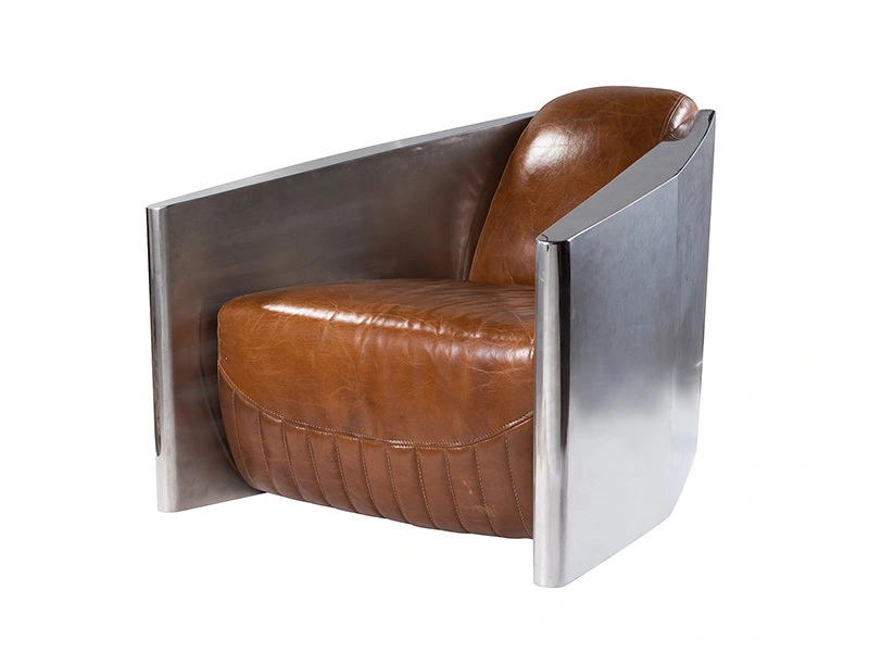 Aviator Stainless Steel Tomcat Armchair 1