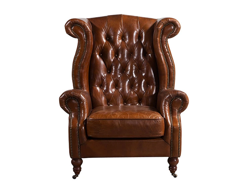 Antique Single Chesterfield Chair 1