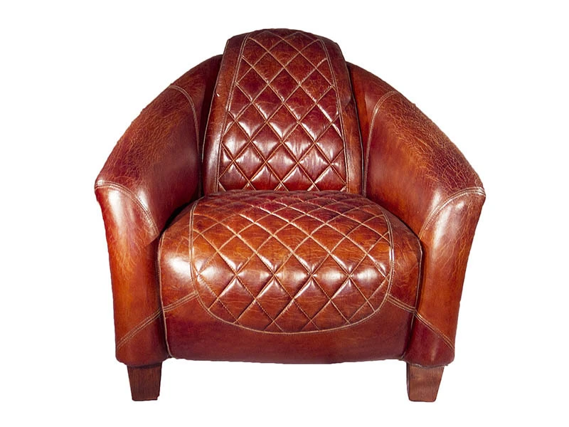 Vintage Leather Leisure Club Armchair 1