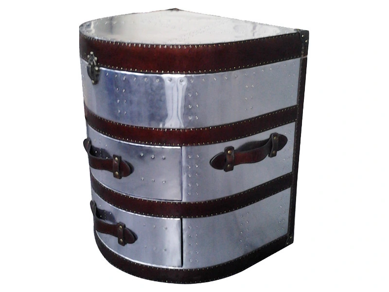 Mayfair Aluminium Cover Small Chest Trunk 1