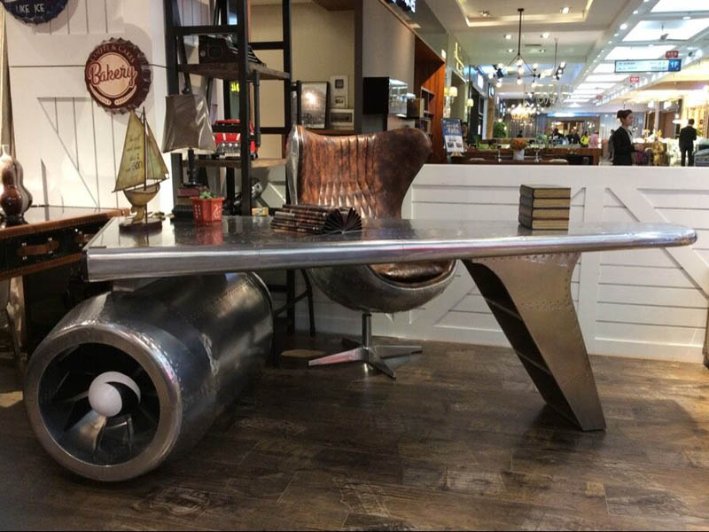 Spitfire Aviator Office Desk