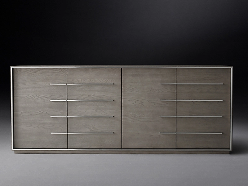 Modern Solid Oak Wood Hallway Entrance Use Cabinet Shoe Rack Cabinet 1