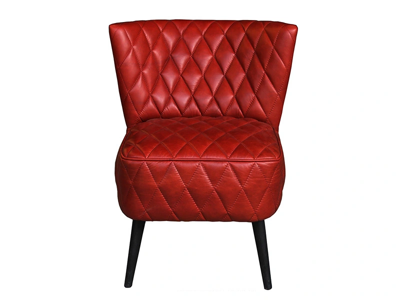 Modern Industrial Genuine Leather Furniture Chairs 1