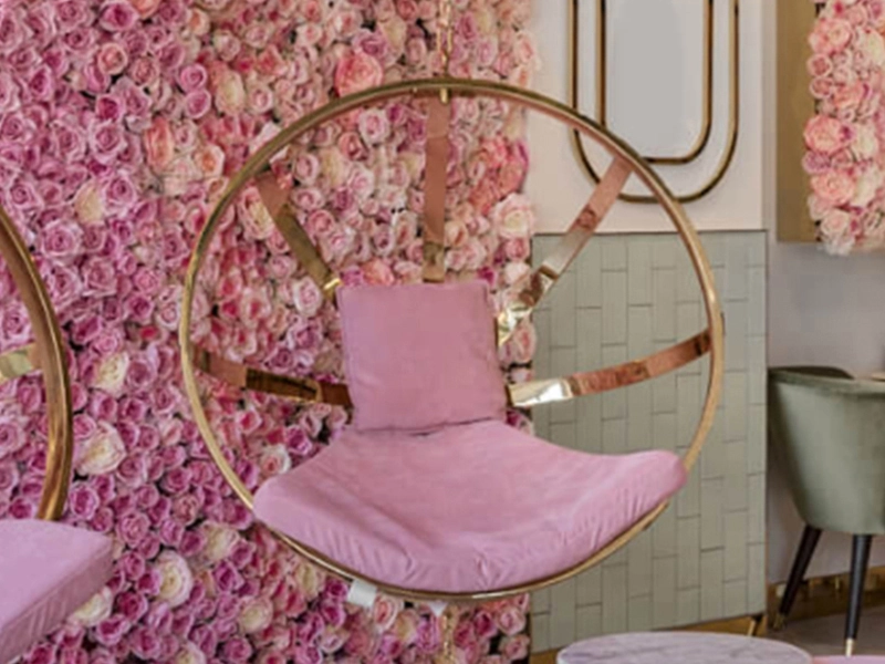 Hotel Furniture Set Semicircle Chair Custom Garden Swing Outdoor Garden Egg Hanging Chair 1