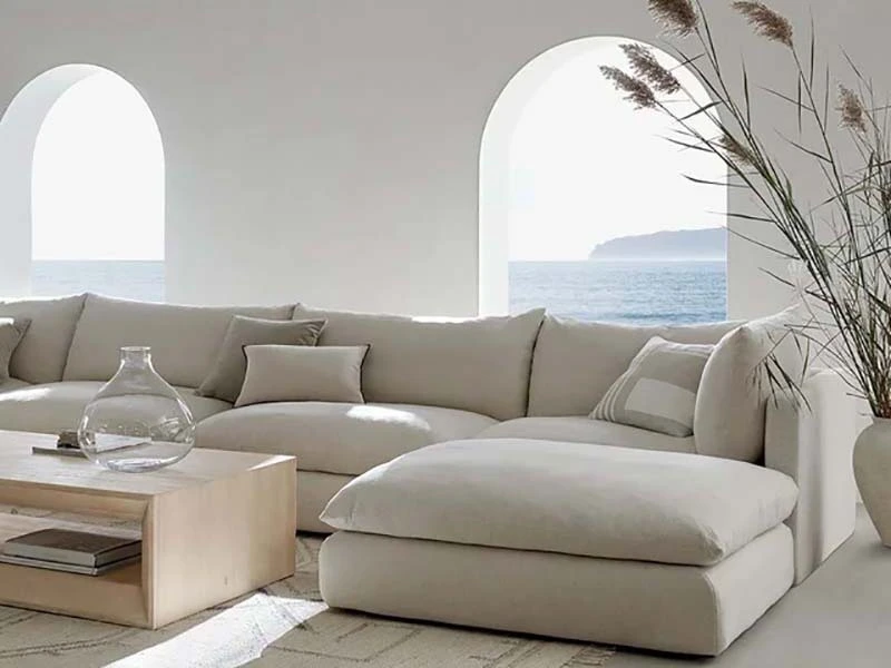 New Style Natural Color Pine Wood Storage Cabinets with Shelf Living Room Cabinet 1