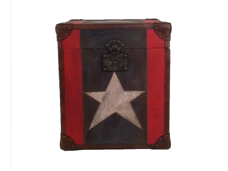 Vintage Venus Canvas Trunk With Star 1