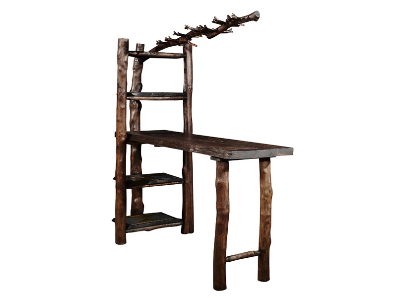 Vintage Style Original Solid Wood Bar Table 1