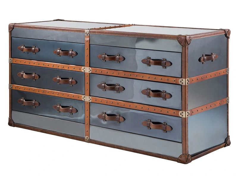 Stainless Steel Chest with Drawers 1