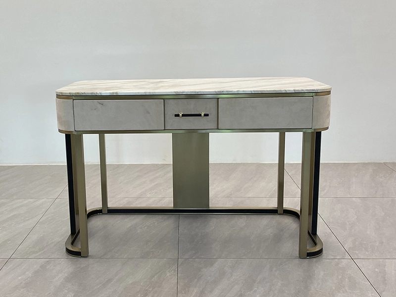 Luxury Office Desk / Painted Computer Desk / Modern Minimalist Small Apartment Desk Funiture 1