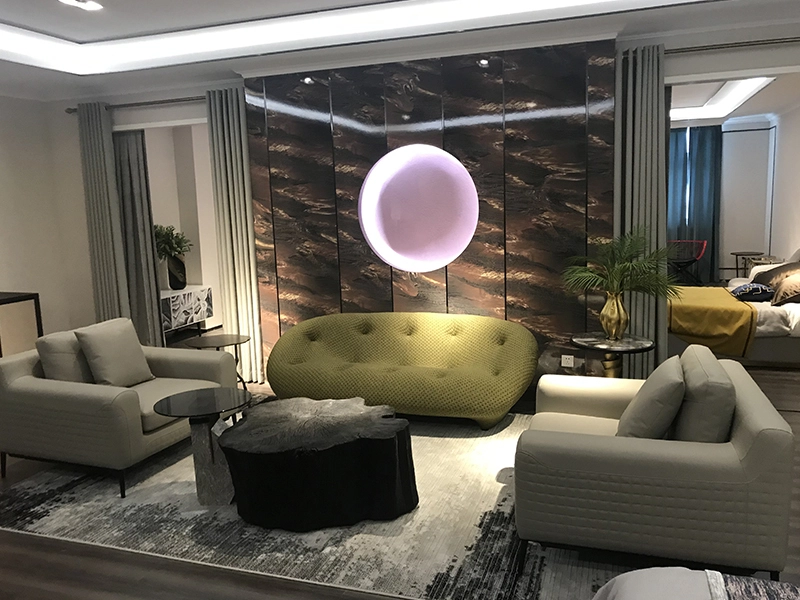 Modern Blue Luxury Couch Living Room Furniture Sofa Set With Sofa Chair 1