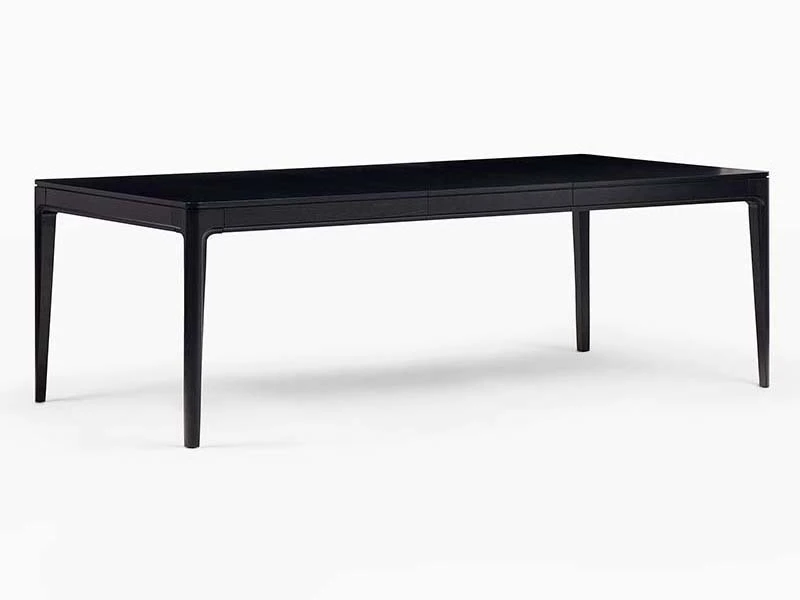 Expandable and Elegant Ash Wooden Dining Table Sustainably Living Room Dining Table 1