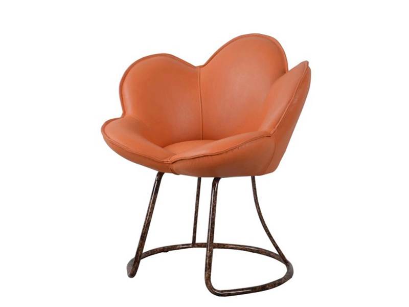 Metal Dining Luxury Accent Recliner Chaise Lounge Modern Arm Sofa Chair Home Furniture Living Room Leisure Chair 1