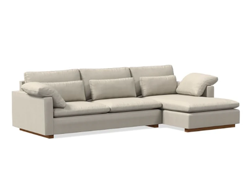 Defaico Modern Fabric Sectional Couch Sofa Sectional Custom Size And Color Sectional Couch Sofa 1