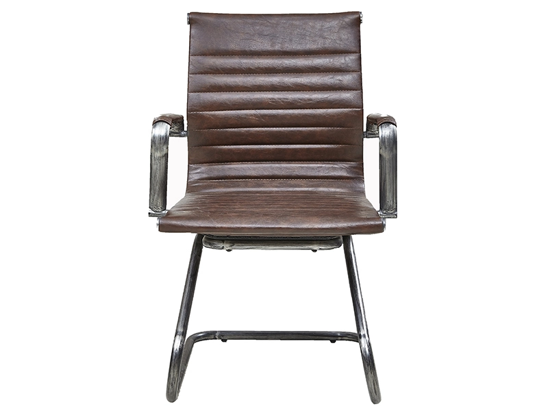 Antique Leather Office Chair 1