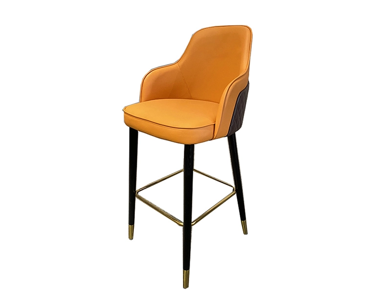 High Quality New Design Modern Luxury Bar Furniture Bar Chair For Hotel 1