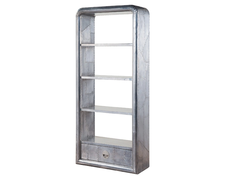 Aviator Aluminium Shelving with Drawer 1