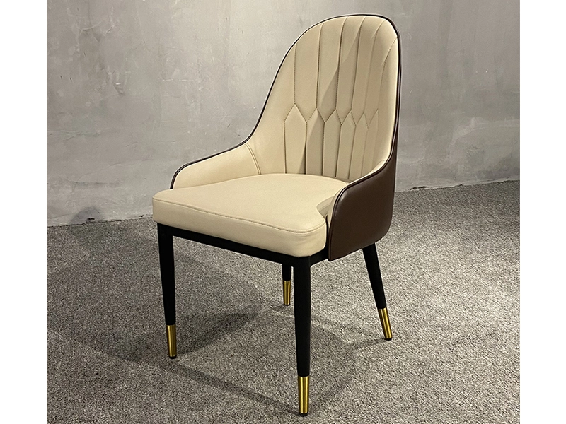 New Design Hotel Restaurant Chairs Modern Metal Dining Chair 1