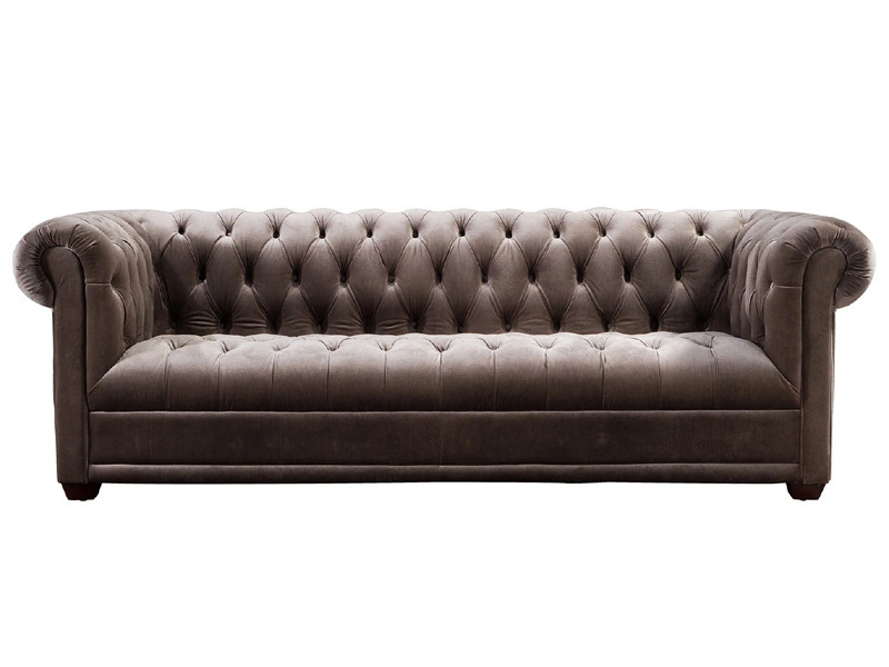 Chesterfield Fabric Sofa 1