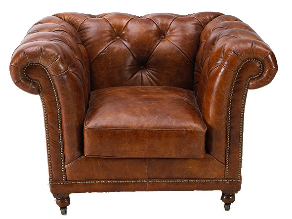 Classic Chesterfield Sofa 1S with Wheels 1