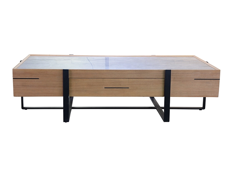 Luxury Rustic Wood Coffee Table 1