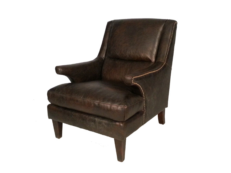Vintage Leather Club Chair 1