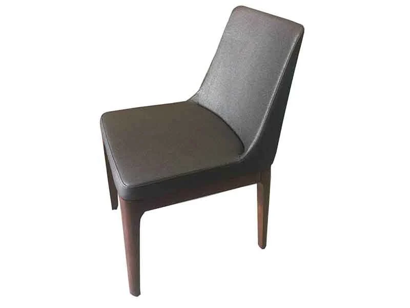 Solid Wood Leg Dining Chair 1